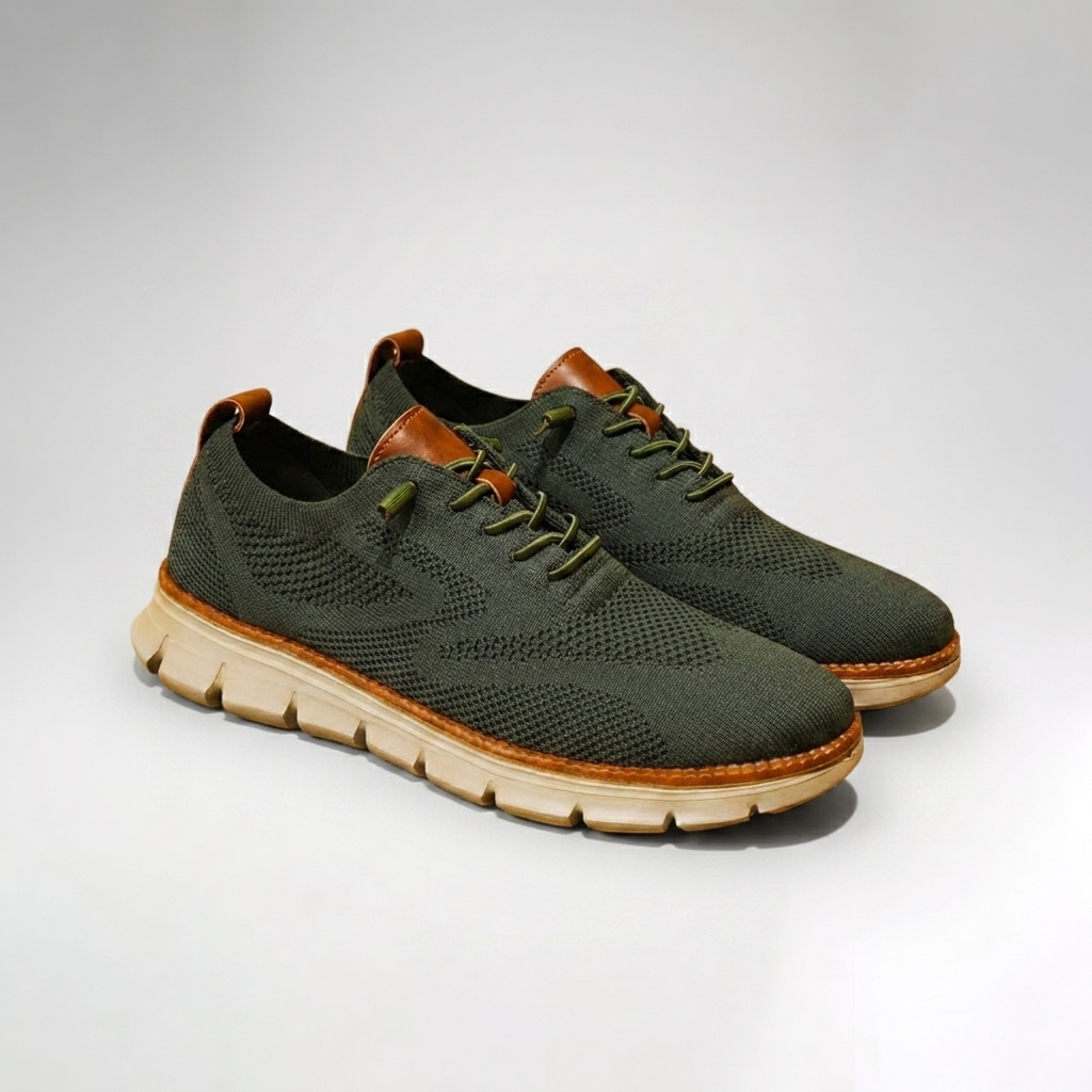 Zapato Ortoflex en verde