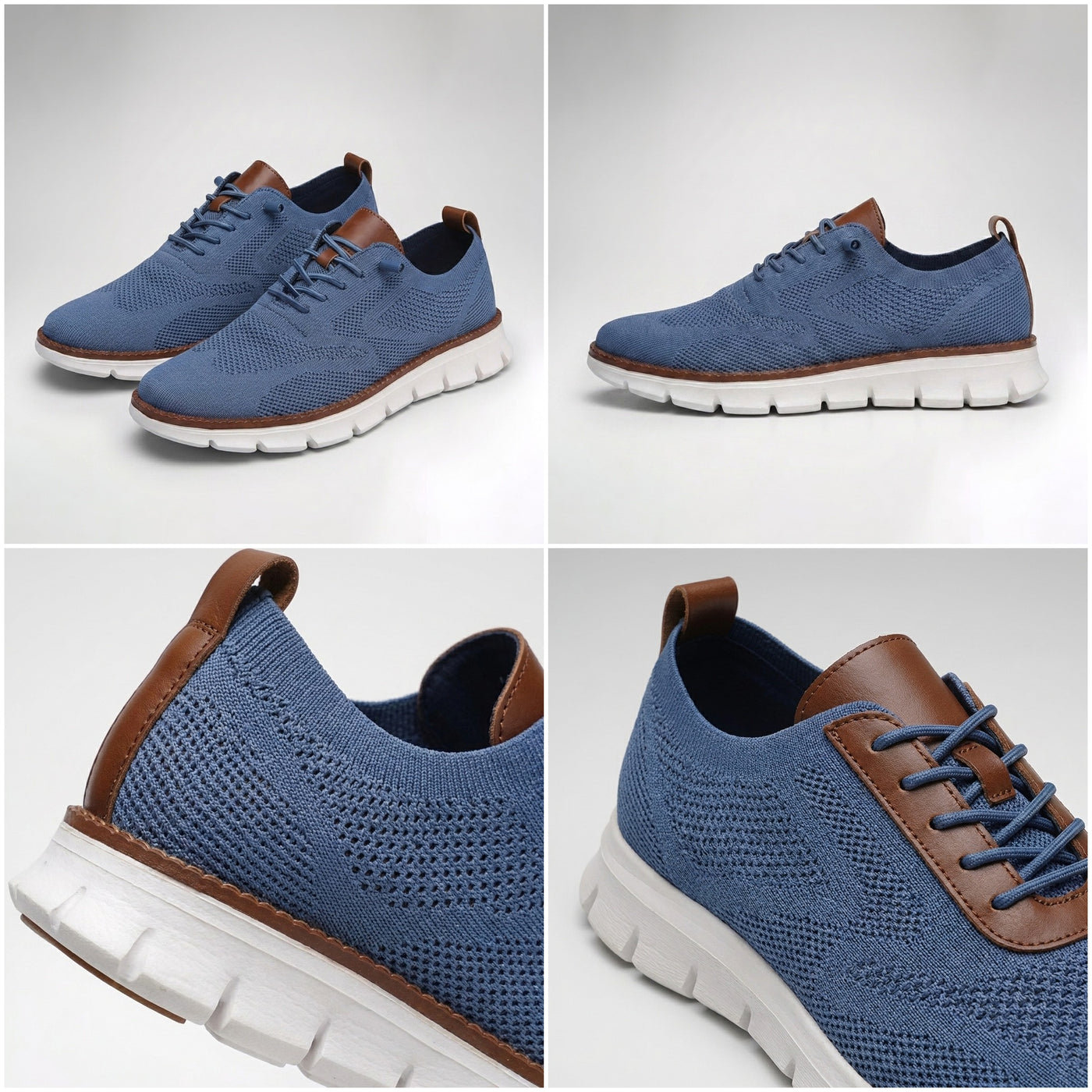Collage de detalles del Zapato Ortoflex